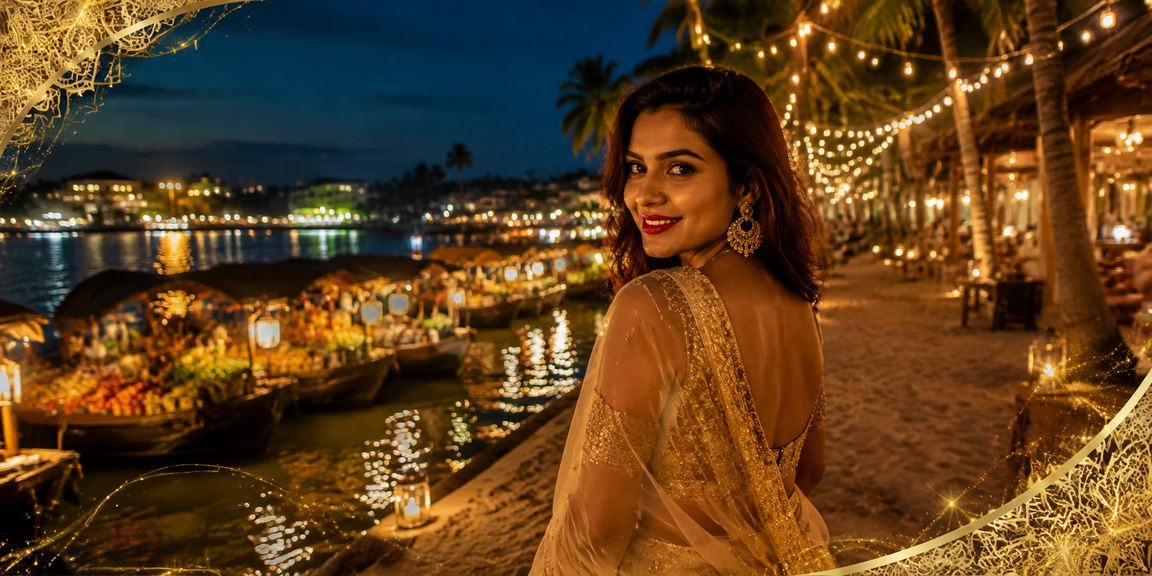 A player enjoying casino entertainment on a beach in Barisal