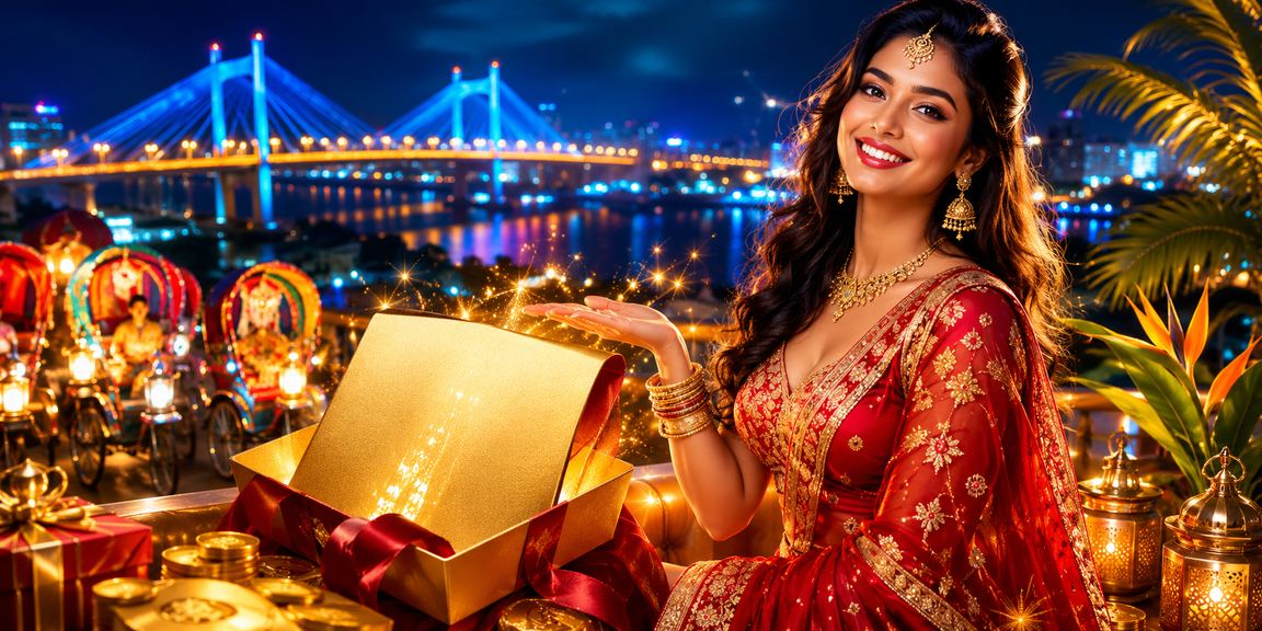 A player enjoying casino entertainment games in Dhaka